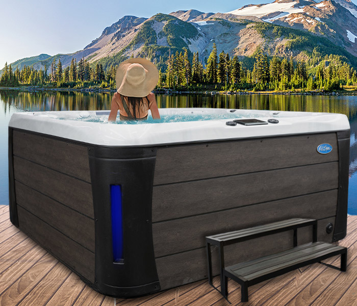 Calspas hot tub being used in a family setting - hot tubs spas for sale Overland Park