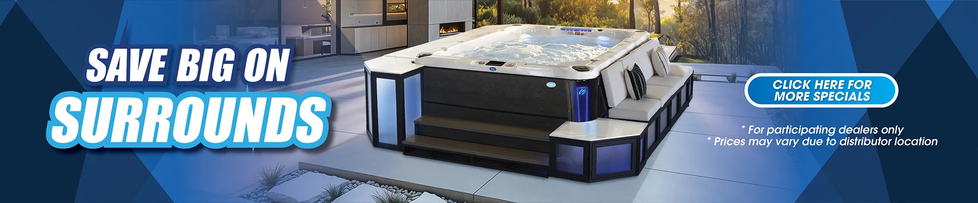 Calspas hot tub being used in a family setting - Overland Park