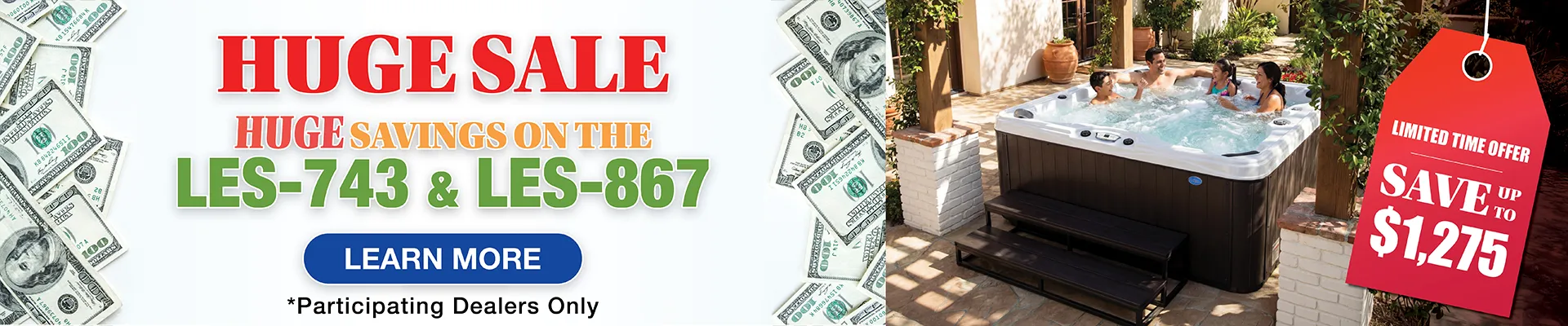 Calspas hot tub being used in a family setting - Overland Park